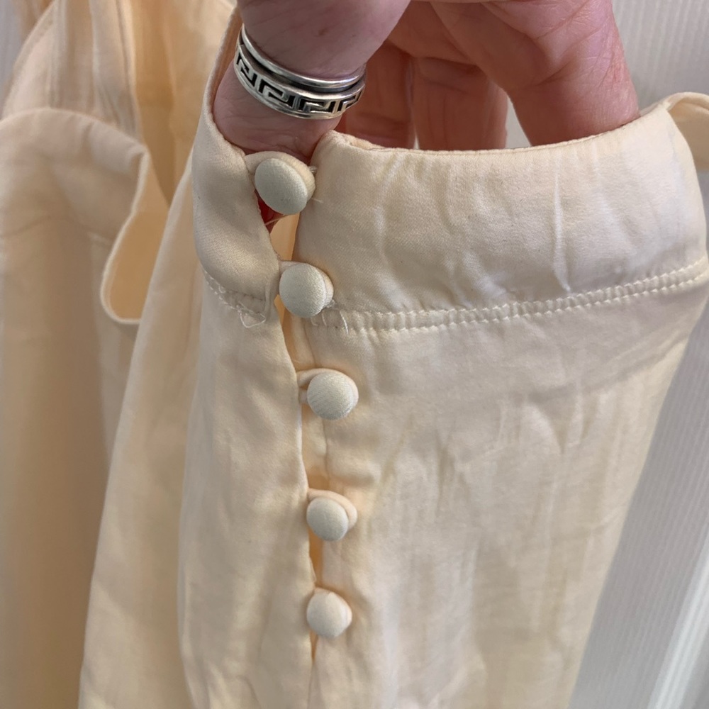 SOLD NWT Gorgeous Free People Canvas Ties Over Guys Sleeveless Bodysuit XS❤️ - Picture 8 of 9